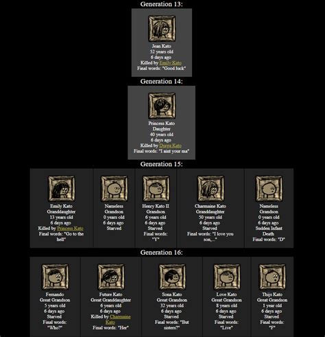 one hour one life family tree